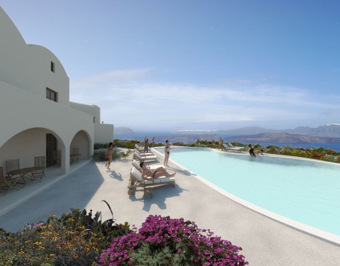 Furnished Apartments, Santorini